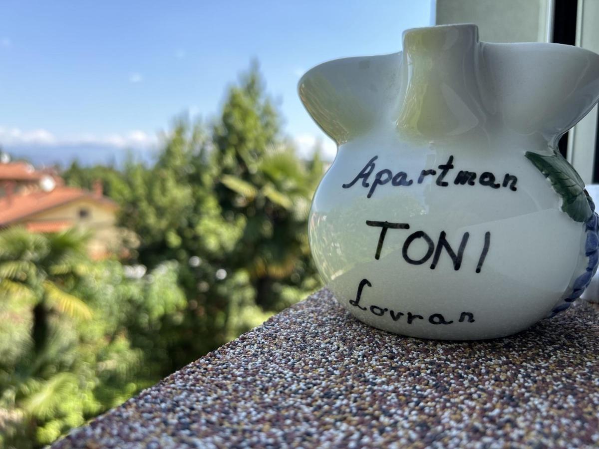 Apartment Toni Lovran Εξωτερικό φωτογραφία
